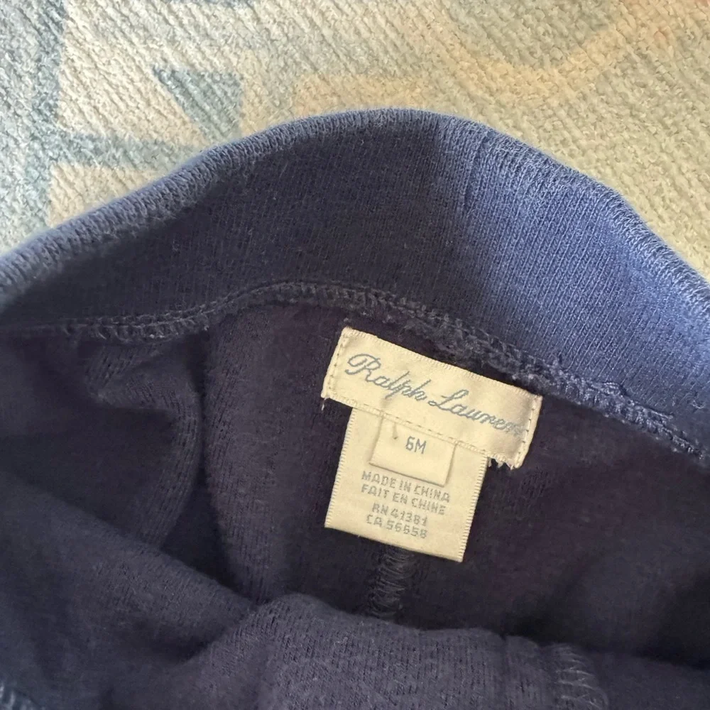 Ralph Lauren navy pants 6 months